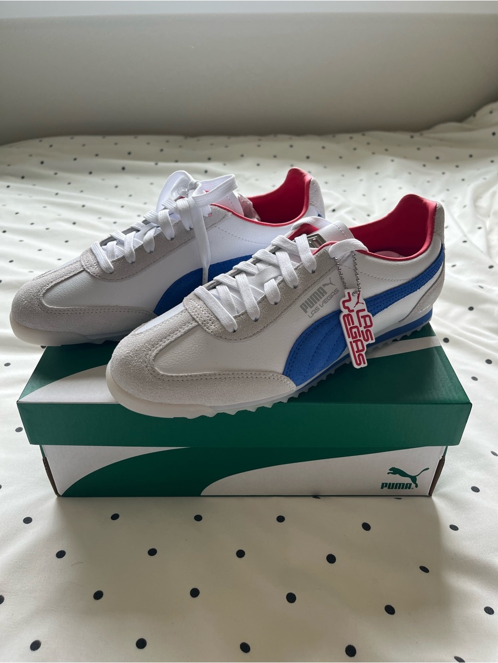 Puma Las Vegas White / Blue / Red